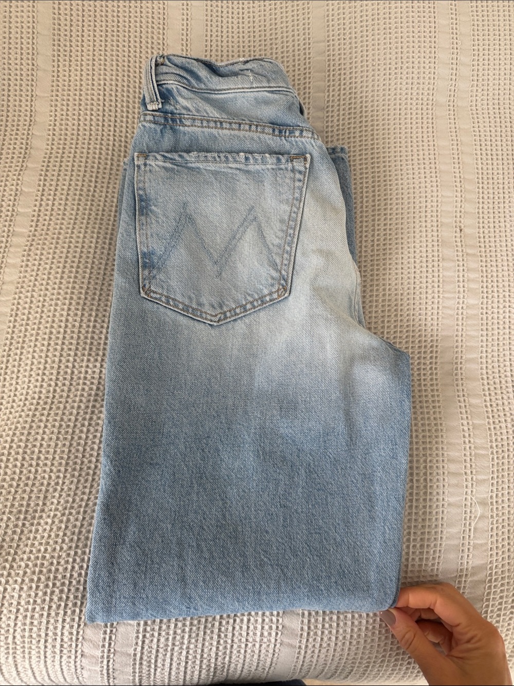 MOTHER The Rambler Zip Flood Jeans in Reelin’ In The Fun - Picture 5 of 5